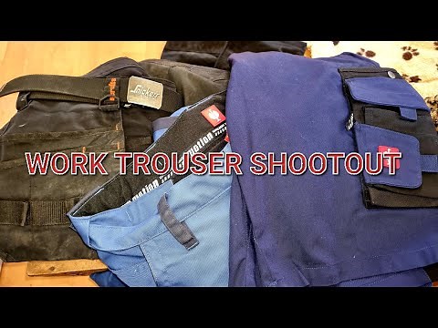 Englebert Strauss work trousers, are they the best you can get?
