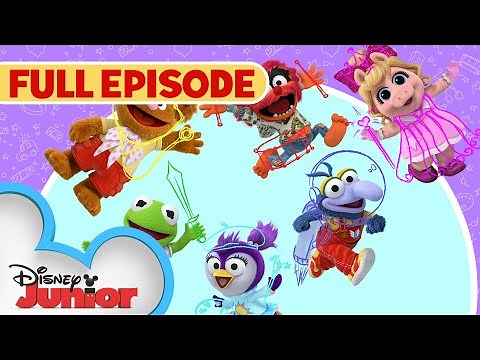 Muppet Babies First Full Episode Sir Kermit the Brave 🐸 / Animal Fly Airplane ✈️ | ‪@disneyjr‬​