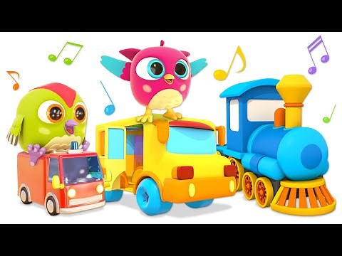 Baby cartoons & nursery rhymes for babies - Hop Hop the owl cartoon for kids.
