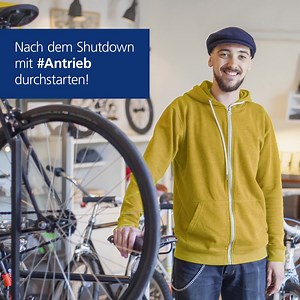 Nach dem Shutdown mit #Antrieb durchstarten! Der Business Kredit macht‘s möglich. | Postbank