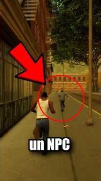 NEVER FOLLOW AN NPC IN GTA SAN ANDREAS 😨 #gtasanandreas #josativi #shorts #youtube