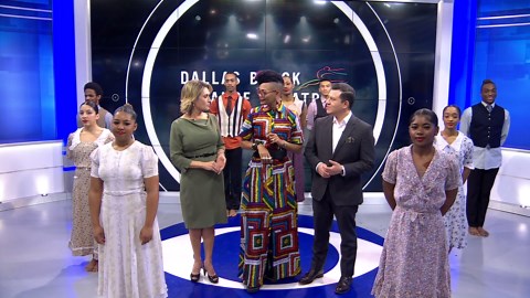 Dallas Black Dance Theatre special performance of "Lift of Every Voice"
