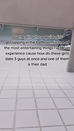 Hilarious Gossiping Girls in the Bathroom