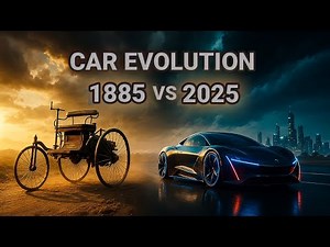 EVOLUTION of Cars 1885 - 2025 | History EVOLUTION