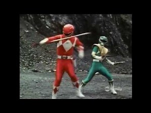 Mighty Morphin Power Rangers - Jason/Red Ranger vs. Tommy/Green Ranger ('Green With Evil' Episode)