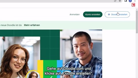 Doodle-Umfrage erstellen: Einfach Termine planen