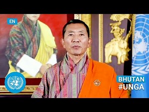 🇧🇹 Bhutan - Prime Minister Addresses United Nations General Debate, 76th Session (English) | #UNGA