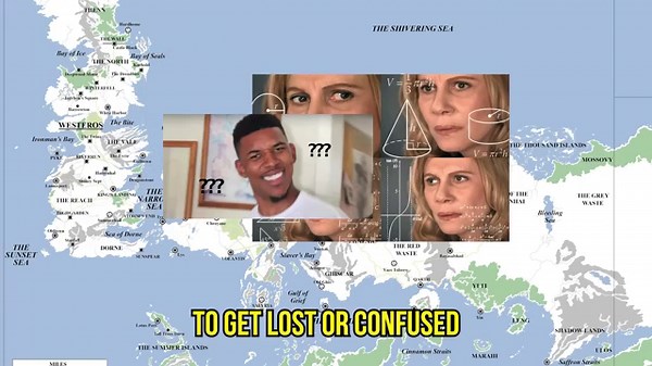 Game of Thrones world map explained