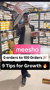 9 Essential E-commerce Strategies to Boost Sales and Orders on Meesho 🔥 We discuss 9 key strategies to increase order rates in e-commerce, including focusing on a single product category, consistent weekly listings, applying promotions, using next-day dispatch, timely product shipping, managing product ratings, and strategic product re-listing techniques. #EcommerceTips #SellingStrategy #OnlineBusiness ProductListing SaleOptimization meesho | Surazz Gupta
