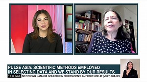 The 2022 Philippine presidential election is now more of a two-way race between the late dictator's son, former senator Bongbong Marcos, and Vice President Leni Robredo, Pulse Asia Research Director Ana Tabunda says. #Halalan2022 Read related story: https://news.abs-cbn.com/news/04/06/22/bongbong-maintains-lead-leni-rises-in-march-pulse-asia-survey | ANC 24/7
