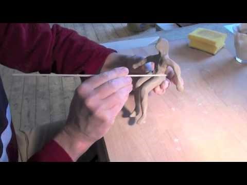 Modellieren in Ton "Gliederpuppentechnik"