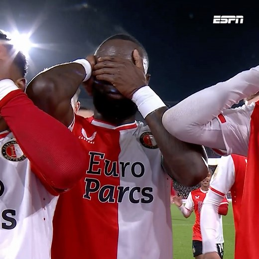 Lutsharel Geertruida kopt Feyenoord Rotterdam vlak voor rust op voorsprong! 💥 | ESPN NL