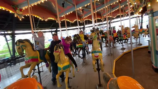 The sounds of summer are BACK! What’s your first must-do ride of the season? You can never go wrong with the Merry-Go-Round! 🎠 | Kennywood