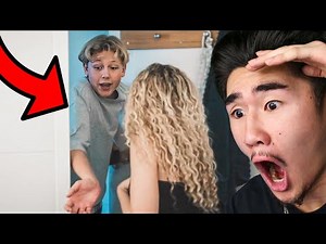 BROERTJE LEKT NAAKT FILMPJE VAN EIGEN ZUS...😳 #1