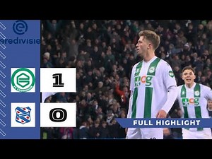 FC Groningen - SC Heerenveen | 1-0 | Highlights | Eredivisie 2024-25 | groningen heerenveen
