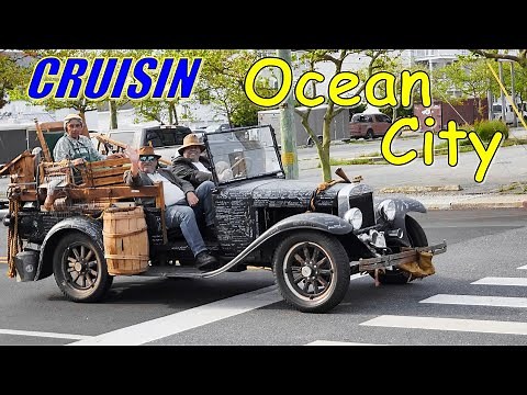 Cruisin Ocean City 2022 classic car show weekend Ocean City Maryland USA classic cars hot rod trucks