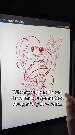 **RANT** The reality of “Pinterest tattoos” 🤪 I never gave permission for my frog tattoo to be uploaded to Pinterest and since then it has spawned countless amounts of copies.. A lot of people say “that’s what you get for posting your tattoos online!” But I fail to see an alternative - the tattoo industry now relies heavily on social media to gain clientele, and with that is posting your work!! So tell me what I should do if I want to prevent my work from getting stolen? If I’m honest, it’s not
