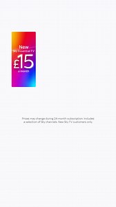 More of the UK's highest rated shows in a single simple subscription. A new everyday low price of £15 a month. | Sky