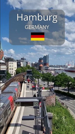 HAMBURG Germany 🇩🇪 Full walking tour on our channel! 😃