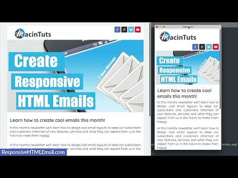 HTML Email Template Built From Scratch
