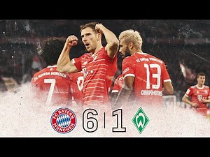 Gnabry hat trick in clear home win! | FC Bayern vs. Werder Bremen 6-1 | Bundesliga Highlights