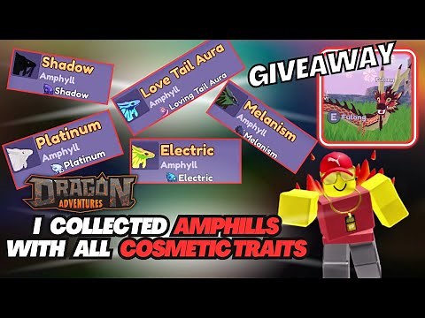 ALL COSMETIC TRAITS in Dragon Adventures