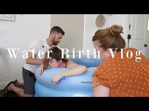Home birth vlog! All natural *unmedicated* home water birth of baby Judah Love!