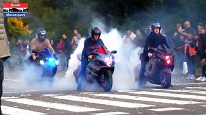 In the past years I went to several Car Shows. This video is about some Bikers that randomly showed up and stole the show! Many wheelies, burnouts and of course exhaust flames and bangs! | DutchMotorsport