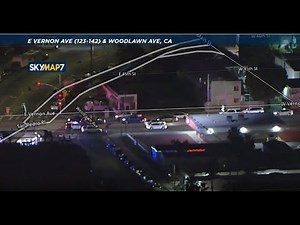 Live: Firefighters battling massive structure fire in Compton I ABC7