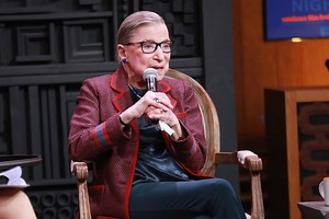 Watch Ruth Bader Ginsburg Saying “Gins-burn” Like Her SNL Portrayal