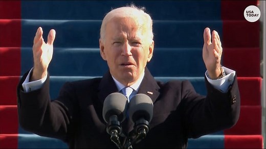 President Joe Biden declares 'democracy has prevailed' in inauguration speech