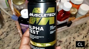 Watch Friend Recommended AlphaTest Testosterone Booster for Men by MuscleTech on Amazon Live
