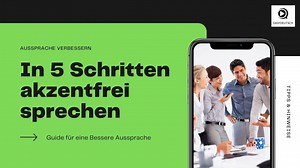 In 5 Schritten deinen Akzent (bzw. Aussprache) in Deutsch verbessern | EasyDeutsch