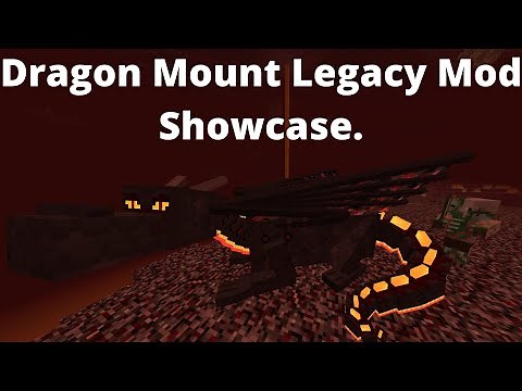 Minecraft Dragon Mounts Legacy Mod SHOWCASE