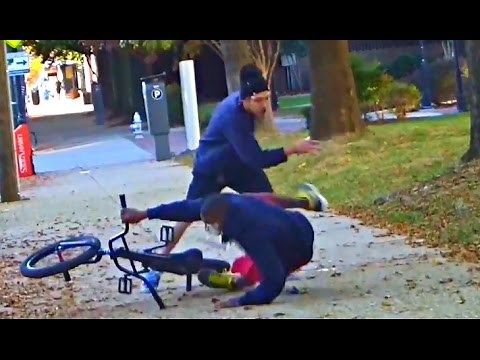 Bait Bike Pie Prank!