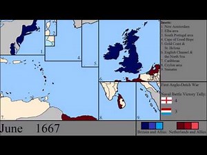 The Anglo - Dutch Wars: Every Month