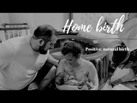 Natural Live Home Birth | Birth Vlog | Unmedicated Home Water Birth | Matt and Mary Kate