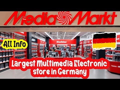 Exploring Mediamarkt: Germany's Biggest Multimedia Store!