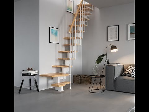 Installing the Gamia Mini Space Saving Stair Kit