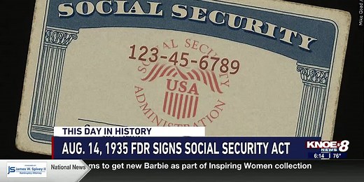 This Day in History: FDR signs Social Security Act into law on Aug. 14, 1935
