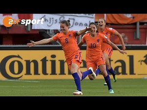 Niederlande - Dänemark 4:2 (2:2) | Finale Frauen-EM 2017 - ZDF