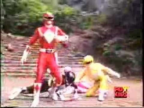 Mighty morphin' power rangers - Green Ranger Attacks