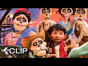 Coco Arrives In the Land of the Dead Movie Clip - Coco (2017)