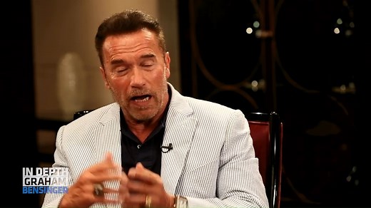 Our wide-ranging, full interview with Arnold Schwarzenegger is now available. One of our most-popular guests of all time sat down with Graham to discuss his incredible life and career. | Graham Bensinger