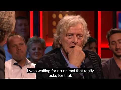 Rutger Hauer on De wereld draait door September 18 2013 with English Subtitles
