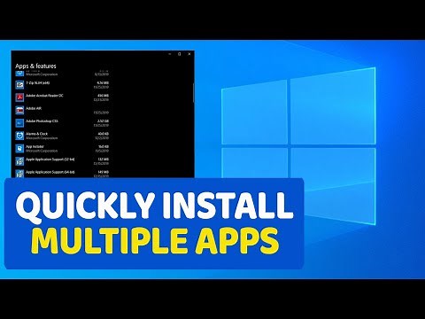How to Quickly Install Multiple Apps on Windows 10