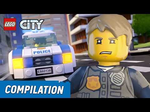 LEGO City Police Films & Mini Movies 2018 Compilation | Fun Animation Videos for Kids