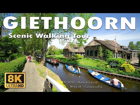 Giethoorn The Most Beautiful Village In The Netherlands 8K
