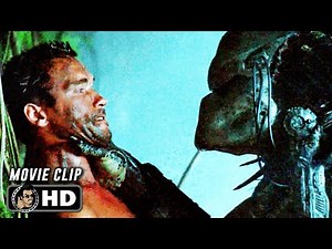 Predator Vs Arnold - Final Fight Scene | PREDATOR (1987) Movie CLIP HD