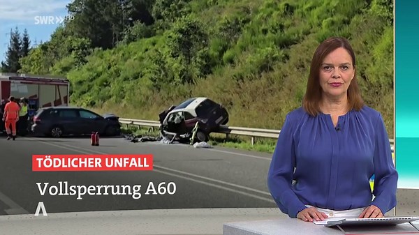 Tödlicher Frontalzusammenstoß auf der A60 in der Eifel